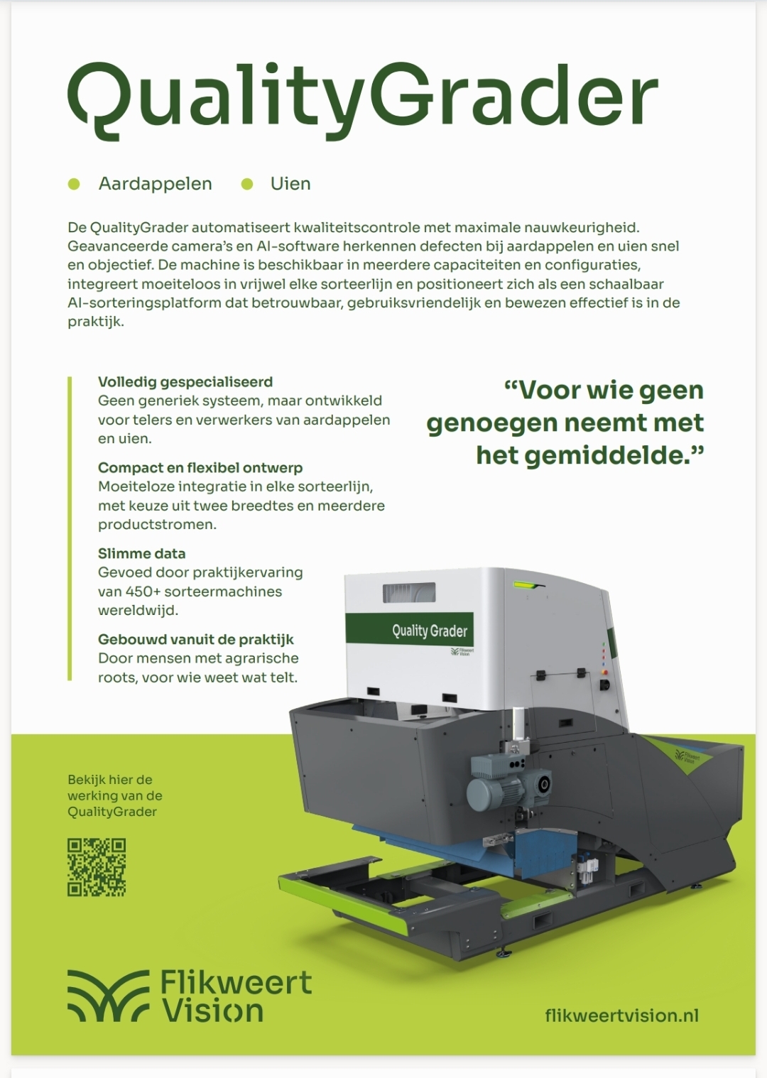 Flyer Flikweert QualityGrader