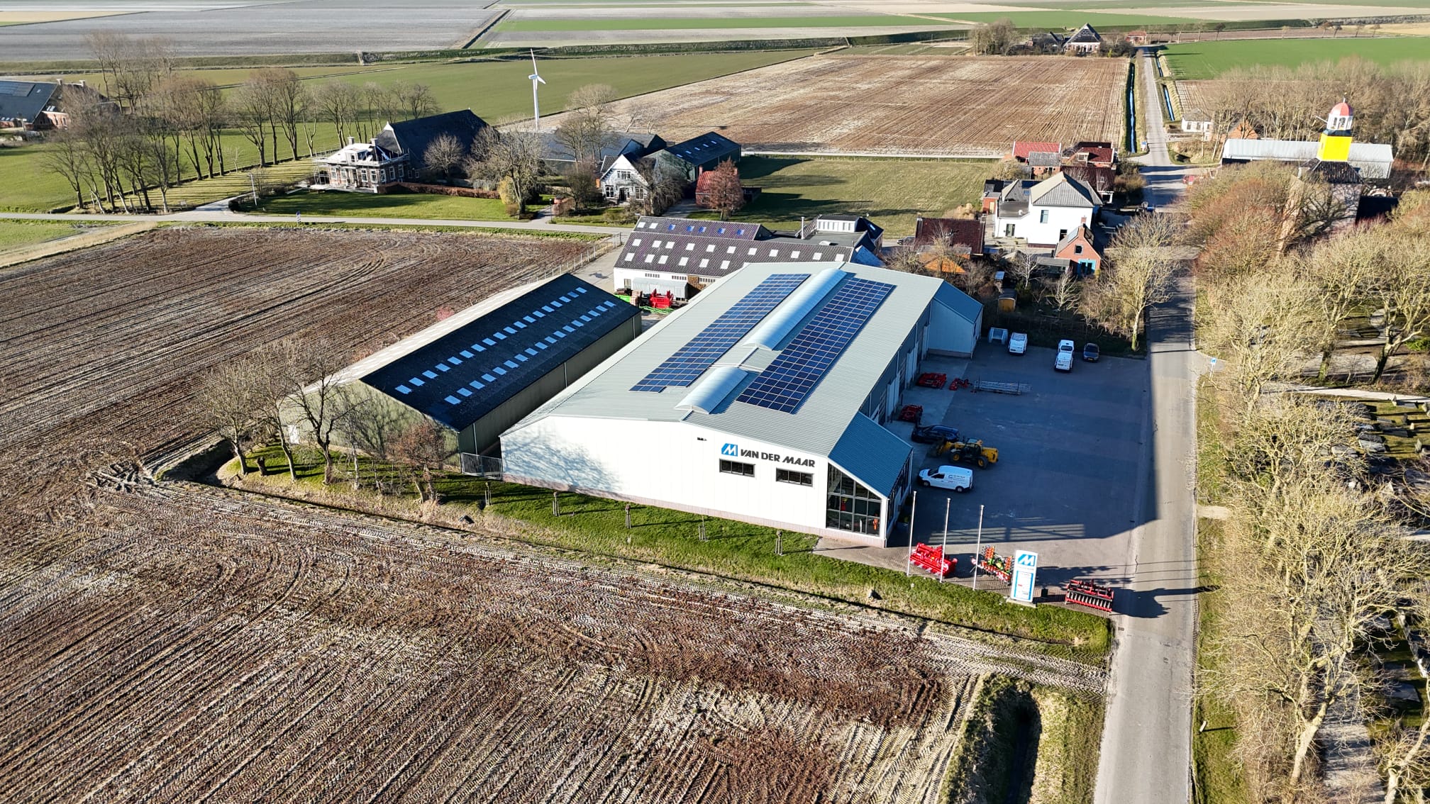 Luchtfoto vestiging Hornhuizen