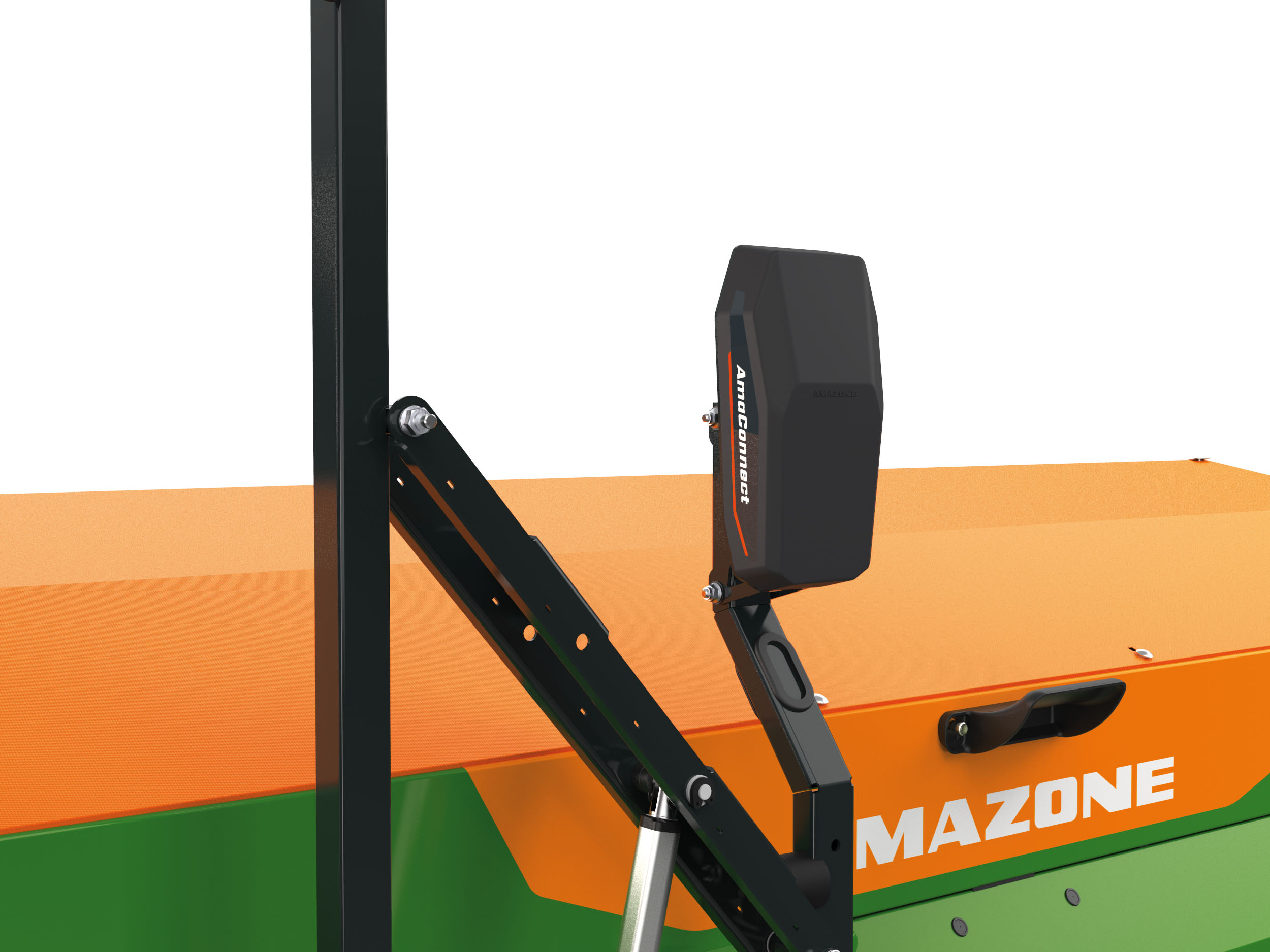 AmaConnect unit op de AMAZONE ZA-TS 01 AutoSpread